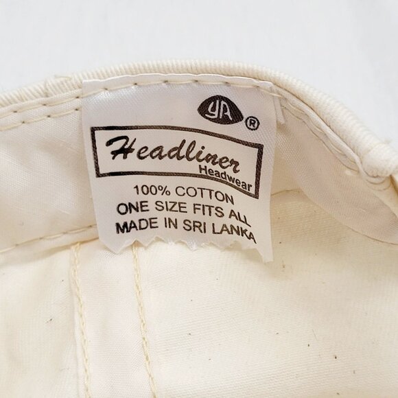 VTG White Cap Ready Mix UPRR Roy E Ladd Inc. Feather River Snapback Hat NOS - Picture 5 of 6